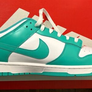 Nike Dunk Low Retro - White / Clear Jade - M 14 / W 15.5